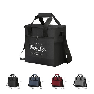Multi-Pocket Lunch Tote Cooler Bag