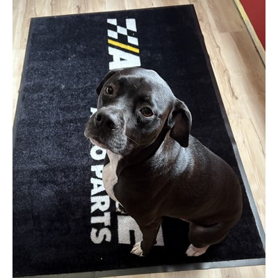 Branded Logo Mat - Brand Rep with Value Backing - 4' x 8'